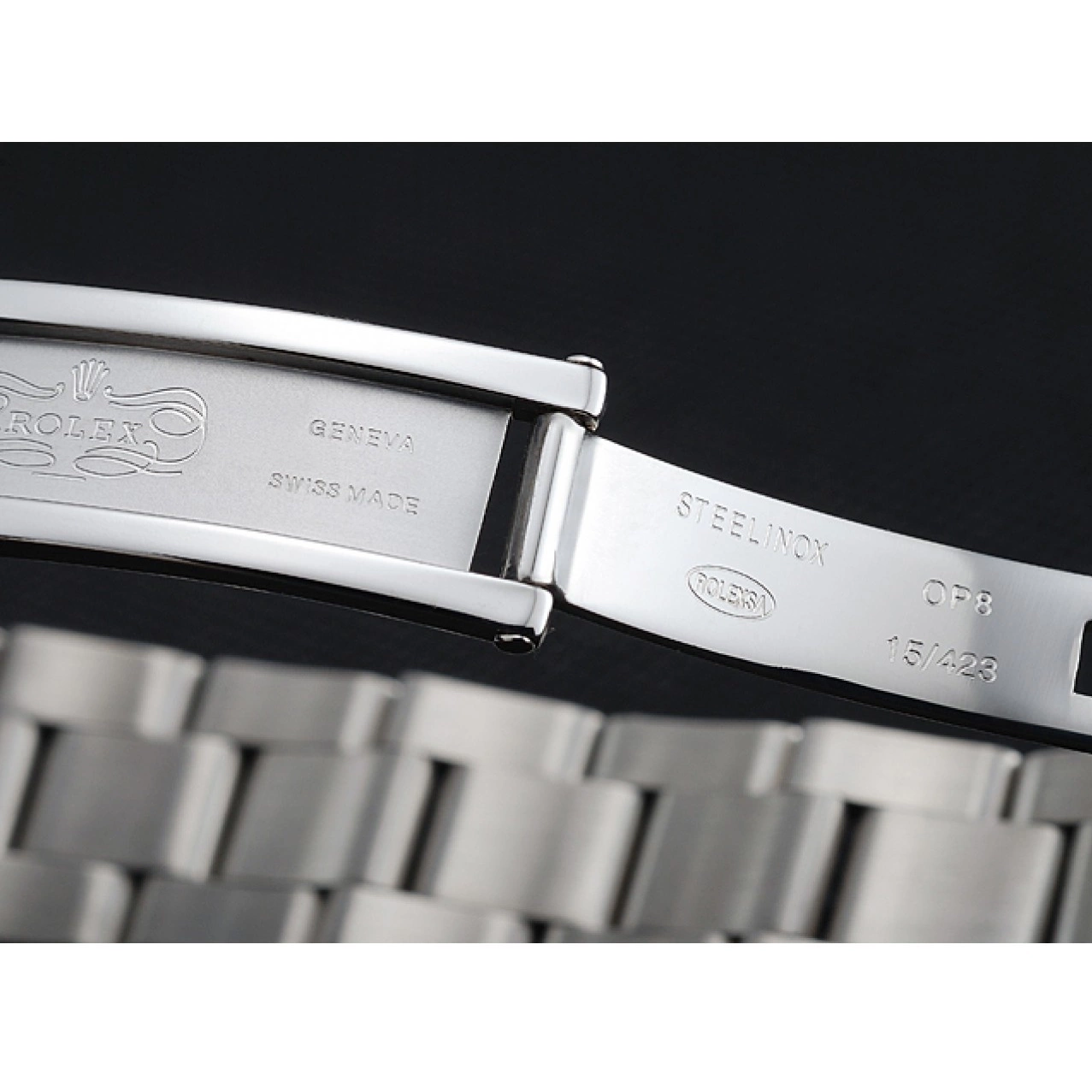Aaa replica watch Bracelet Rolex Submariner Stainless Green Steel 1454151 Dial 0730